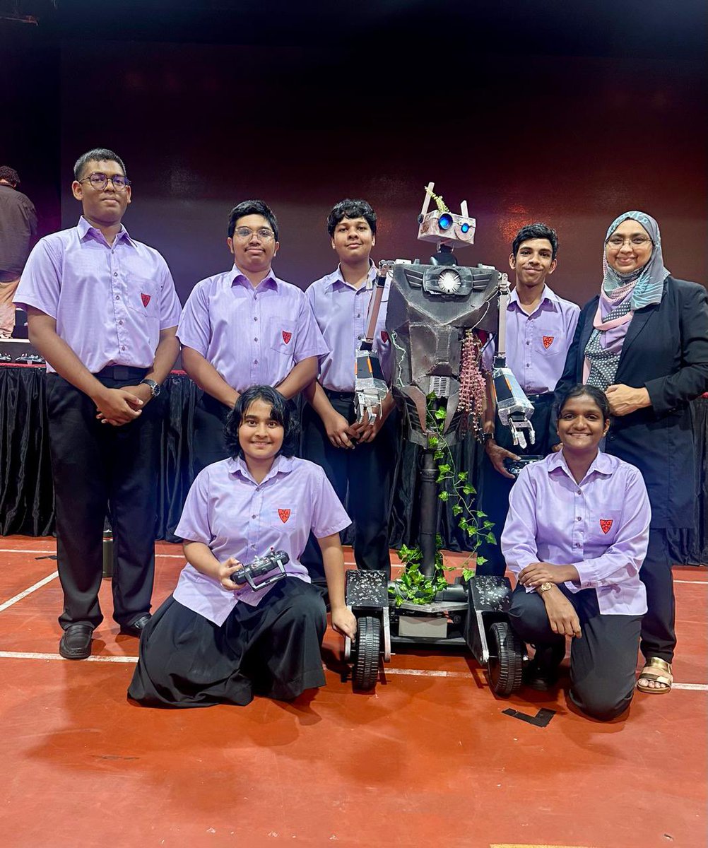 TheRealiRFAN's tweet photo. As a mentor, moments like these remind me why I love what I do. Watching Kail, Maaz, Dhahaa, Zoya, Faizaan, and Luke dream, build, fail, learn, and finally bring a robot to life for SAA Day at @GhiyasuddinIS has filled me with pride and gratitude. 

A heartfelt thank you to the Principal @SaleemThoha and the school for giving us this opportunity and trusting us, and to the parents for their incredible support throughout the journey. This wasn’t just a project — it was a lesson in resilience, teamwork, and believing in what’s possible. I’m so proud of all the kids. #STEM #Robotics #ProudMentor