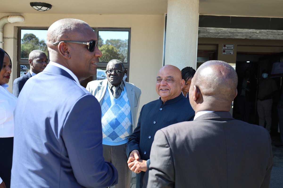 Min_of_IC's tweet photo. CLIMATE CHANGE IS AN ECONOMIC ISSUE. 

Deputy Minister Hon. R.I. Modi was the Guest of Honour (standing in for the Minister) at the 2025 Midlands Show Exhibitors Business Conference held at Village Lodge &amp; under the theme 'Climate Change Resilience Smart and Sustainable Futures'. https://t.co/yPf28G6hPE