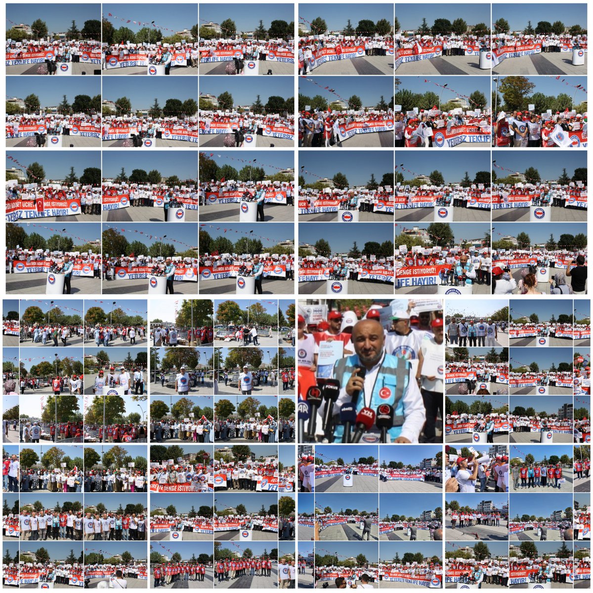 👉 2026’nın ilk altı ayında 10.000 TL taban aylık artışı, %10 refah payı ve %25, İkinci altı ayda %20  zam verilmesi için; 

📢 📢📢 #TeklifYenilensin artık

👉 2027’nin ilk altı ayında 7.500 TL taban aylık artışı ve %20 zam, ikinci yarısında ise %15 zam verilmesi için;