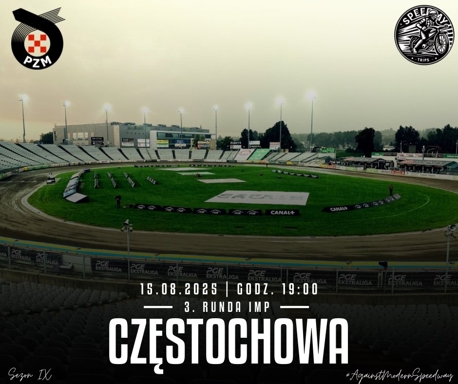 zuzlowepodroze's tweet photo. 🚨 DUDEK NOWYM MISTRZEM? 🚨 #tripday #AgainstModernSpeedway

🏆 3. runda #IMP
🕖 19:00
🏟️ Krono-Plast Arena
📍 Częstochowa

#speedway #żużel