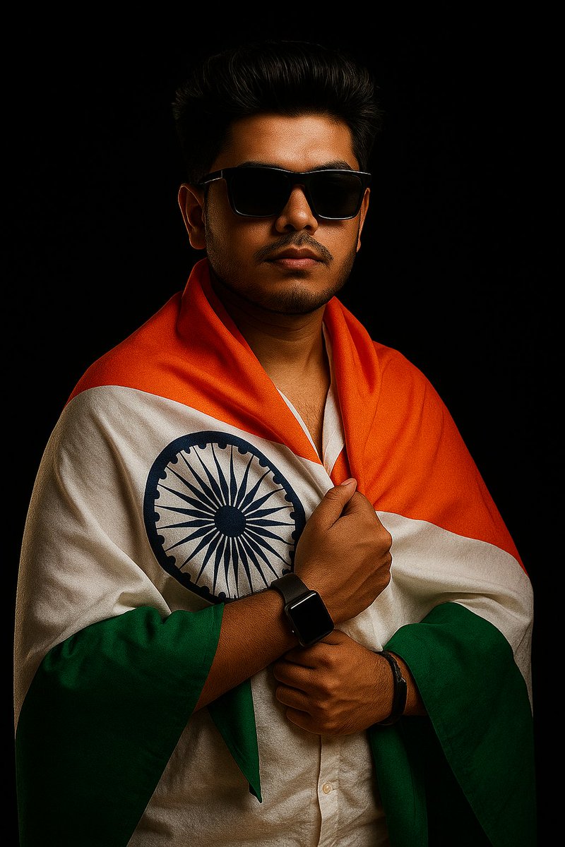 maynal_khan's tweet photo. Jai Hind! 🇮🇳 Happy Independence Day to all Indians around the world. #IndependenceDay2
🛑 Image created with ChatGPT ✅ https://t.co/zZAcAVSH9m
