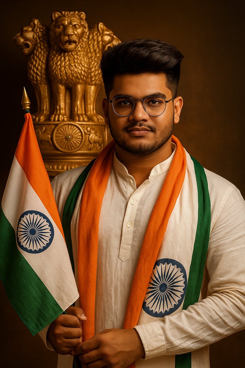 maynal_khan's tweet photo. Jai Hind! 🇮🇳 Happy Independence Day to all Indians around the world. #IndependenceDay2
🛑 Image created with ChatGPT ✅ https://t.co/zZAcAVSH9m