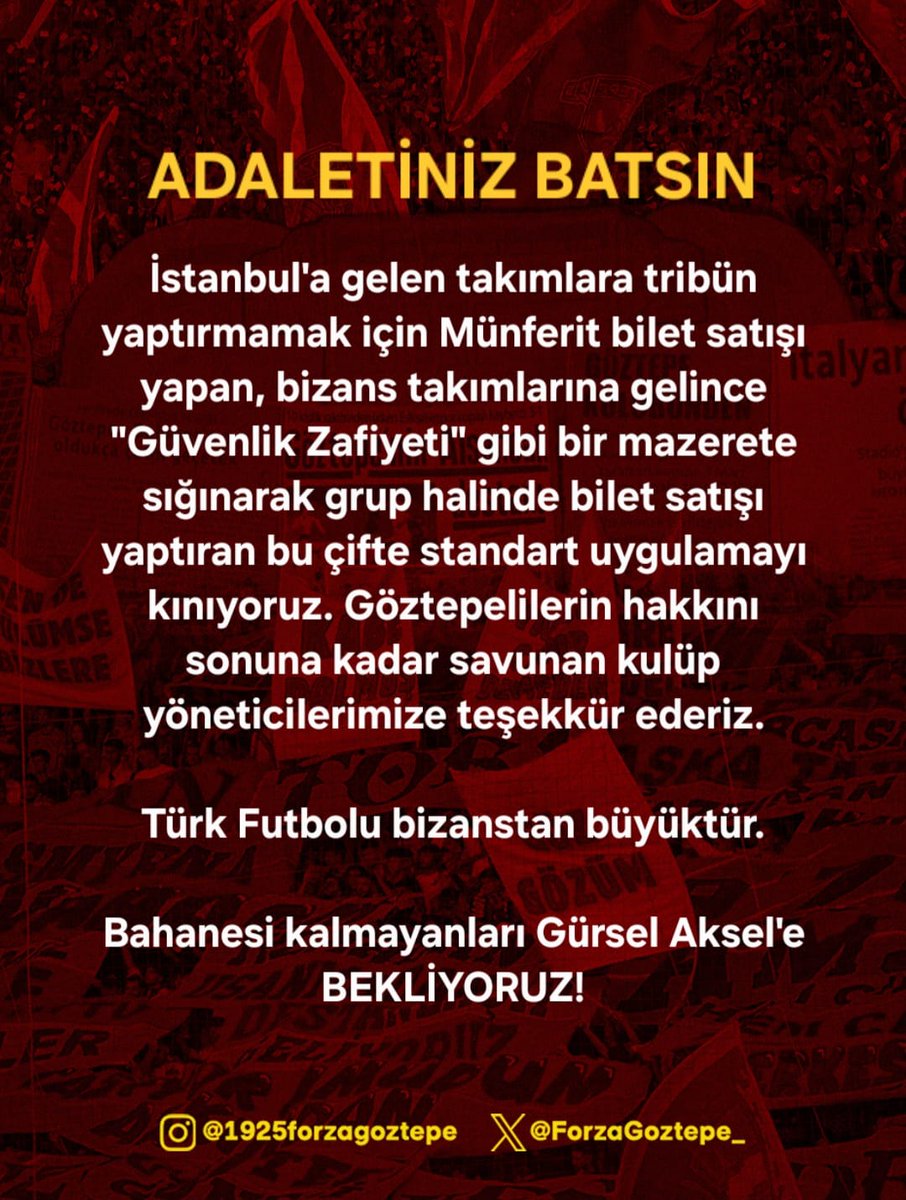 Forza Göztepe tweet media