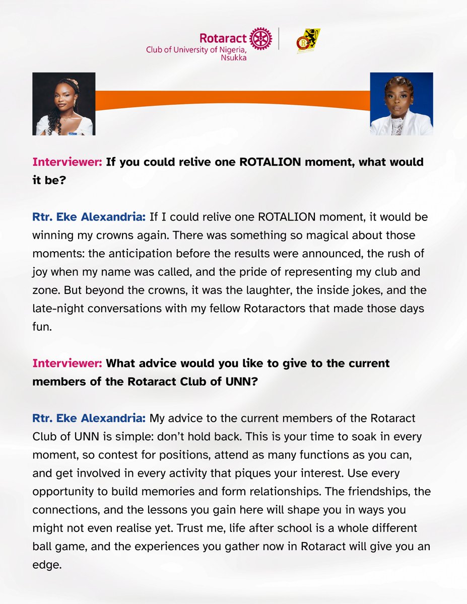 Rotaract Club of UNN tweet media