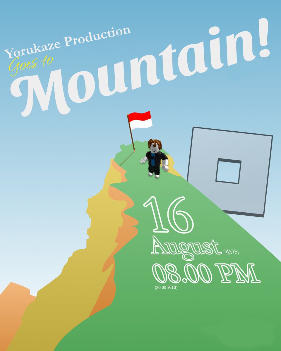 We’re climbing to the top! 🏔️
This Independence Month, Yorukaze Production is going on an adventure!

📅 16 August 2025
🕗 20.00 WIB
🎦 <a href="/Elliseeyou/">Ellise Youka 👓【Yorukaze】</a> &amp; <a href="/wintergea/">Winwin【Yorukaze】</a>