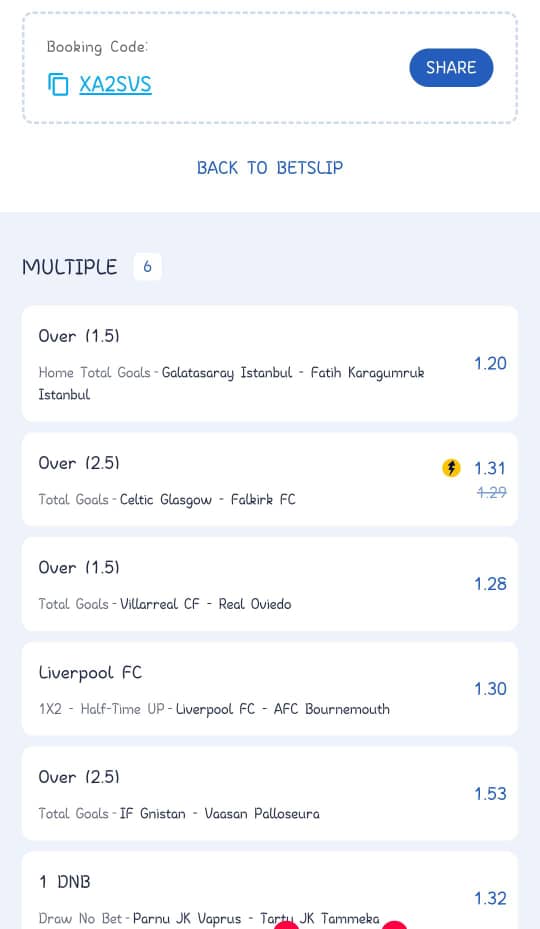 Ada B π (@ada_daddyya) on Twitter photo 2, 2, 3 & 5 Odds on Betking 
W52FDA (2 ODDS)
WJ29M6 (2 ODDS)
J82P2S (3 ODDS)
XA2SVS (5 ODDS)
Don't have an account on Betking?
Register here π bking.me/register
View my bets here π bking.me/Ada_Daddyya 2, 2, 3 & 5 Odds on Betking 
W52FDA (2 ODDS)
WJ29M6 (2 ODDS)
J82P2S (3 ODDS)
XA2SVS (5 ODDS)
Don't have an account on Betking?
Register here π bking.me/register
View my bets here π bking.me/Ada_Daddyya