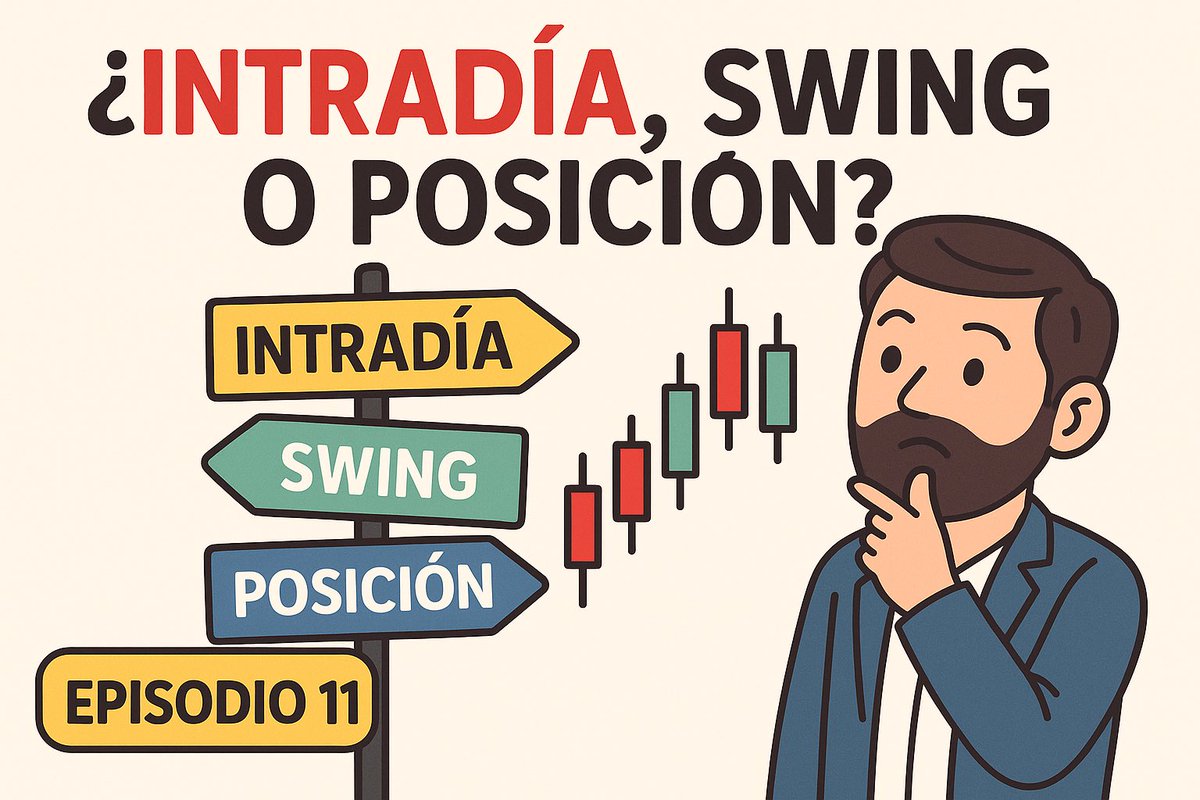 ⏰ ¡Episodio 11 de #TradingPodcast ya en tu feed!

Elige tu horizonte: intradía, swing o posición

▶️ Intradía:  frecuentes oportunidades
▶️ Swing: setups más limpios
▶️ Posición: visión macro

▶️ youtu.be/wDeRKD_yVf4

🔗 Señales BTC: t.me/tradingsignals…

🔗 Bitget ref: