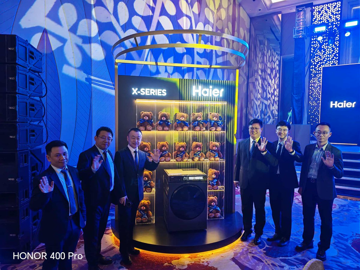 creamieroh's tweet photo. Step into the future of laundry with Haier  L’ART DU LAVAGE! Experience a game-changing blend of elegance, powerful performance, and next-gen technology — redefining the art of washing.

#HaierTheArtOfWashing #Haier #HaierWMLaunch #KwentoNiToto @HaierOfficial https://t.co/QNPtAmx4Wj