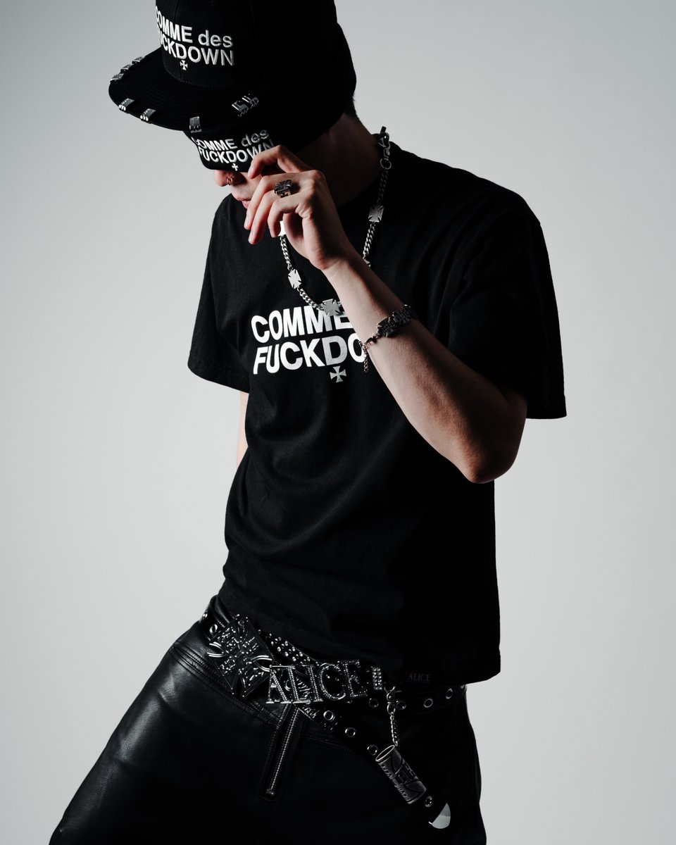 NUBIAN × COMME des FUCKDOWN ALICE キャップ NUBIAN on X