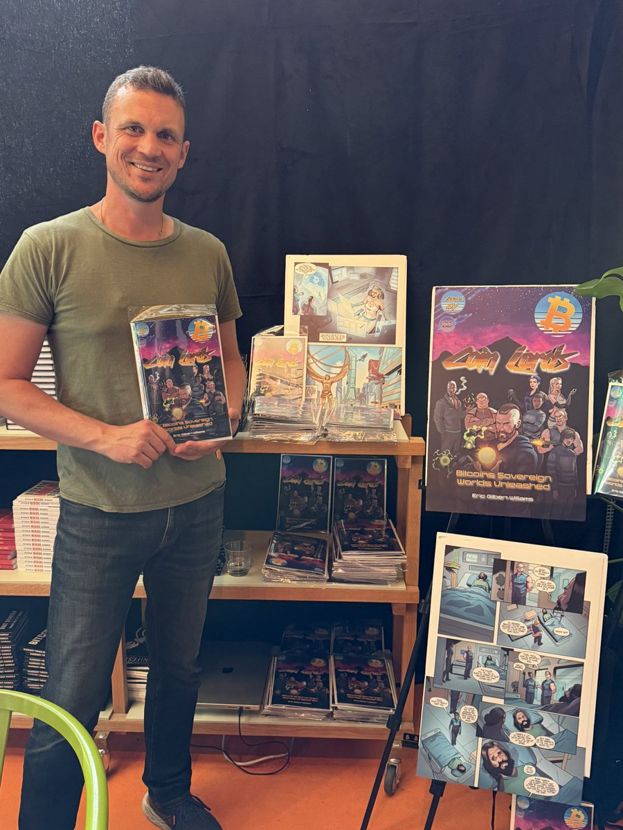 CoinLordsHQ's tweet photo. Brought Coin Lords to BTCHEL today 🔥 @btchelevent 

Good people. Good vibes. Bitcoin Only 💪 https://t.co/3HyBlfG7hF