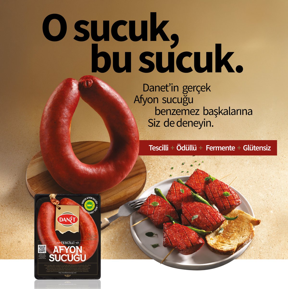 🔥 O sucuk, bu sucuk! Tescilli, ödüllü, fermente ve glütensiz Danet’in gerçek Afyon sucuğu kaçırılmayacak fırsatlarla online.danet.com.tr de şimdi sizi bekliyor ✨ 

Güvenle, keyifle, afiyetle

#DANET #DanetSucuk #AfyonSucuğu #TescilliSucuk #ÖdüllüSucuk #TescilliAfyonSucuğu