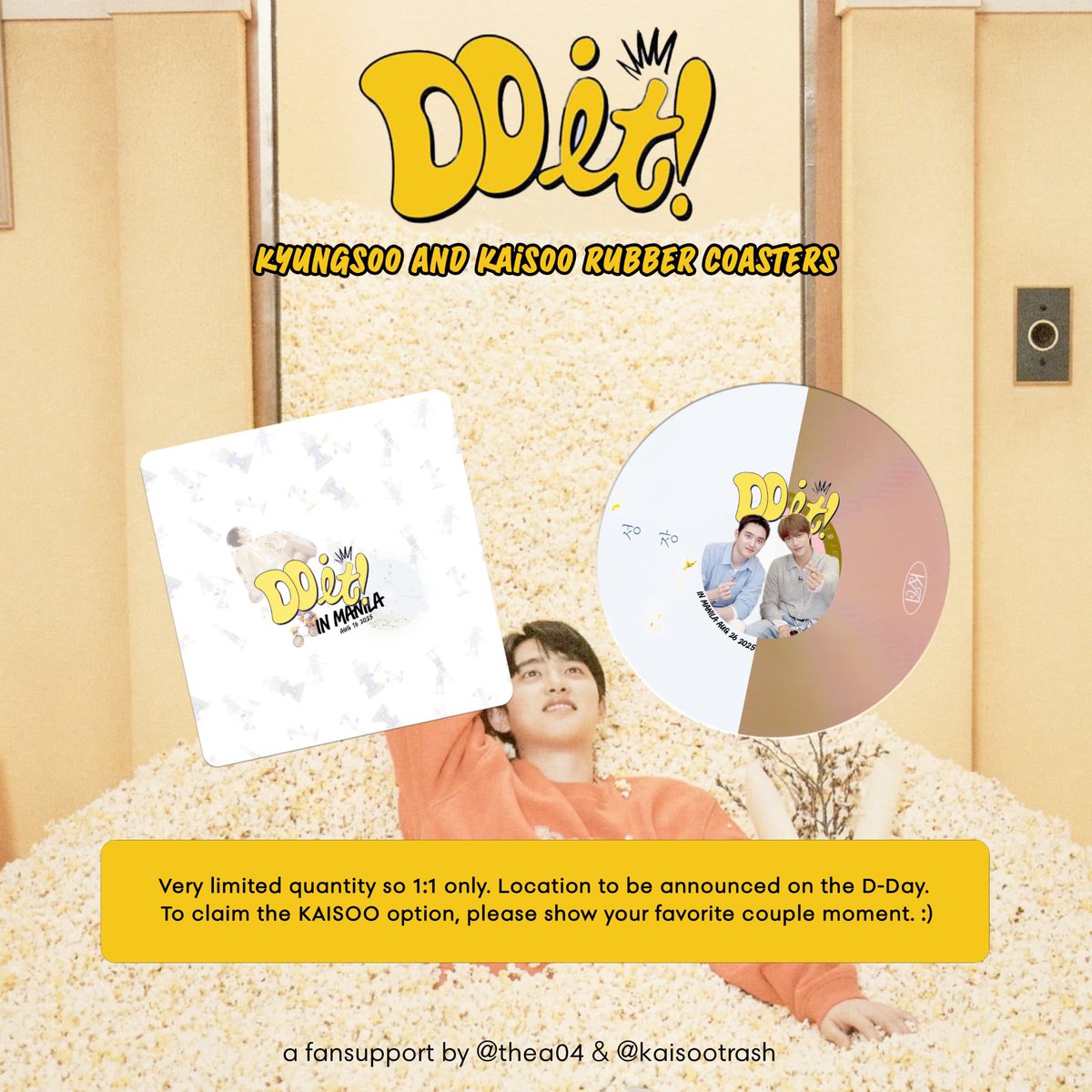 theao4's tweet image. A little something for the penguin nation. Hope you will like our simple freebie. 

🐧1:1 only
🐧For Kyungsoo no other mechanics
🐧For KaiSoo must show your fave KaiSoo moments
🐧Open for Trades
🐧Loc &amp;amp; Time: TBA 

 #DOITinMNL #Kyungsoo #DoIt #DOITinManila #DOit2025 #DohKyungsoo