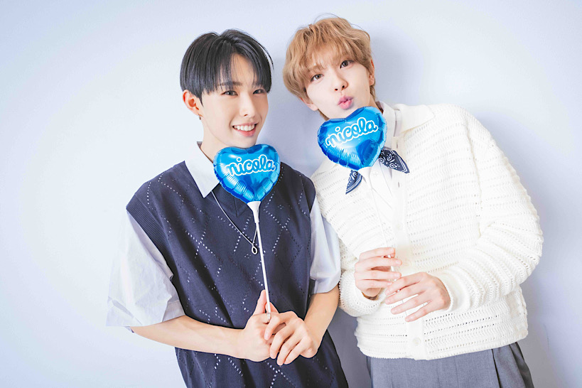 nicolaJP_mag's tweet image. ／
#ニコラネット 掲載
私の14歳  NEXZ HYUI＆YUKI
#NEXZ #HYUI #YUKI
＼
NEXZの末っ子コンビHYUI＆YUKIが現在発売中のニコラ9月号で14歳の頃を語ってくれたよ♡
本誌から特別に「14歳の自分へ」「今、14歳のあなたへ」のコメントを大公開！

▶︎nicola.jp/article/articl…
@NEXZ_official
#NEXZ