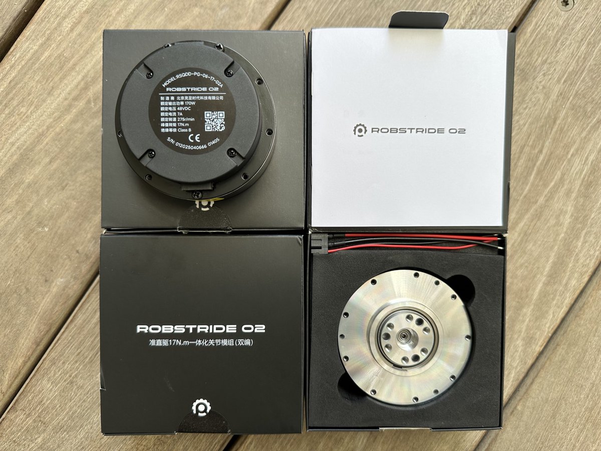 I’m switching to Robstride.

It’s a bit more expensive, but I’m hoping to find:
- Mechanical consistency
- Consistent thermal performance
- Calibration consistency
- Control consistency
- Minimal sim2real gap

Robstride are adopted by prominent Robotic projects and I’m hopeful