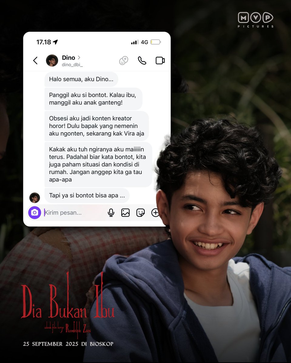 Aku, Dino! Anak paling gantengnya ibu!

#DiaBukanIbu #SiapaIbuSebenarnya #MVPPisctures