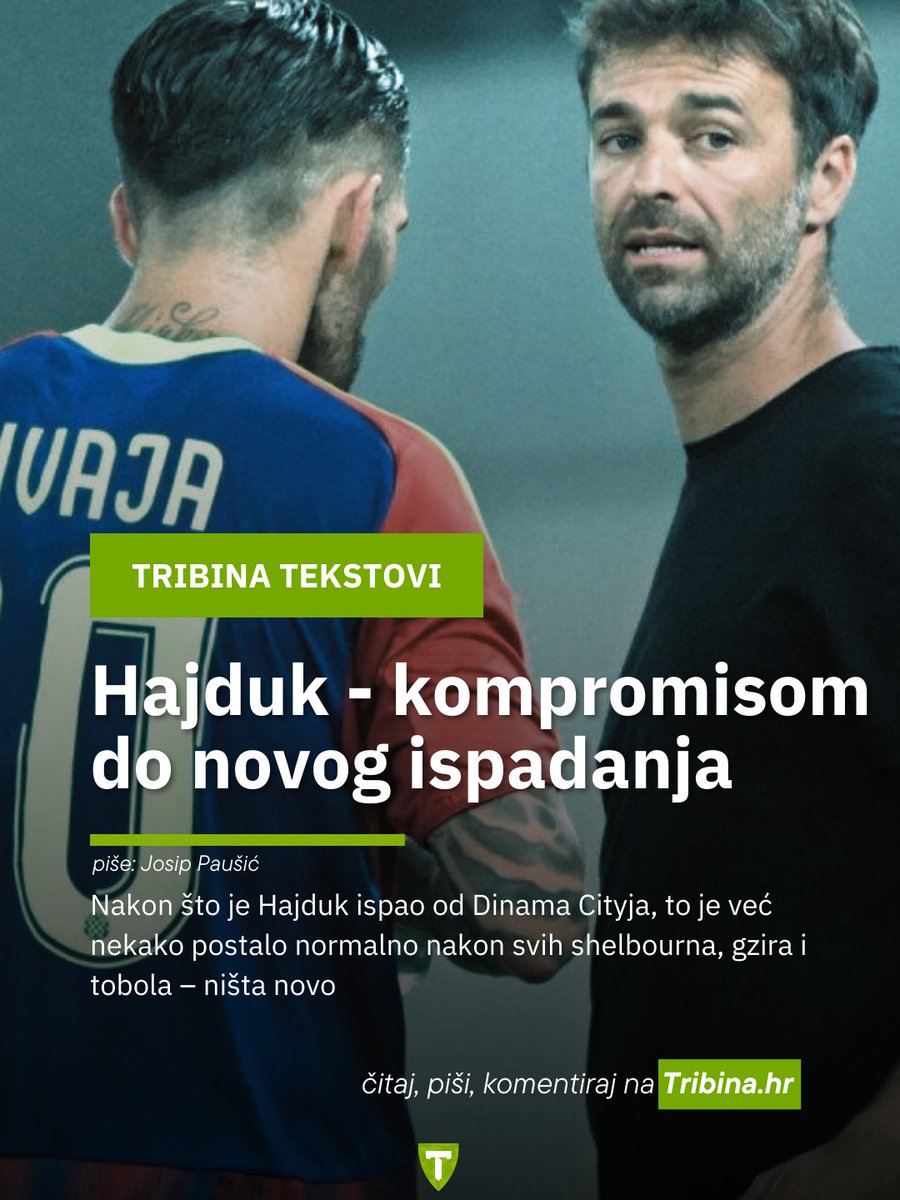 Stigao je Jožin prvi tekst! 
Čitaj i komentiraj ⬇️
tribina.hr/pregled/post/1…