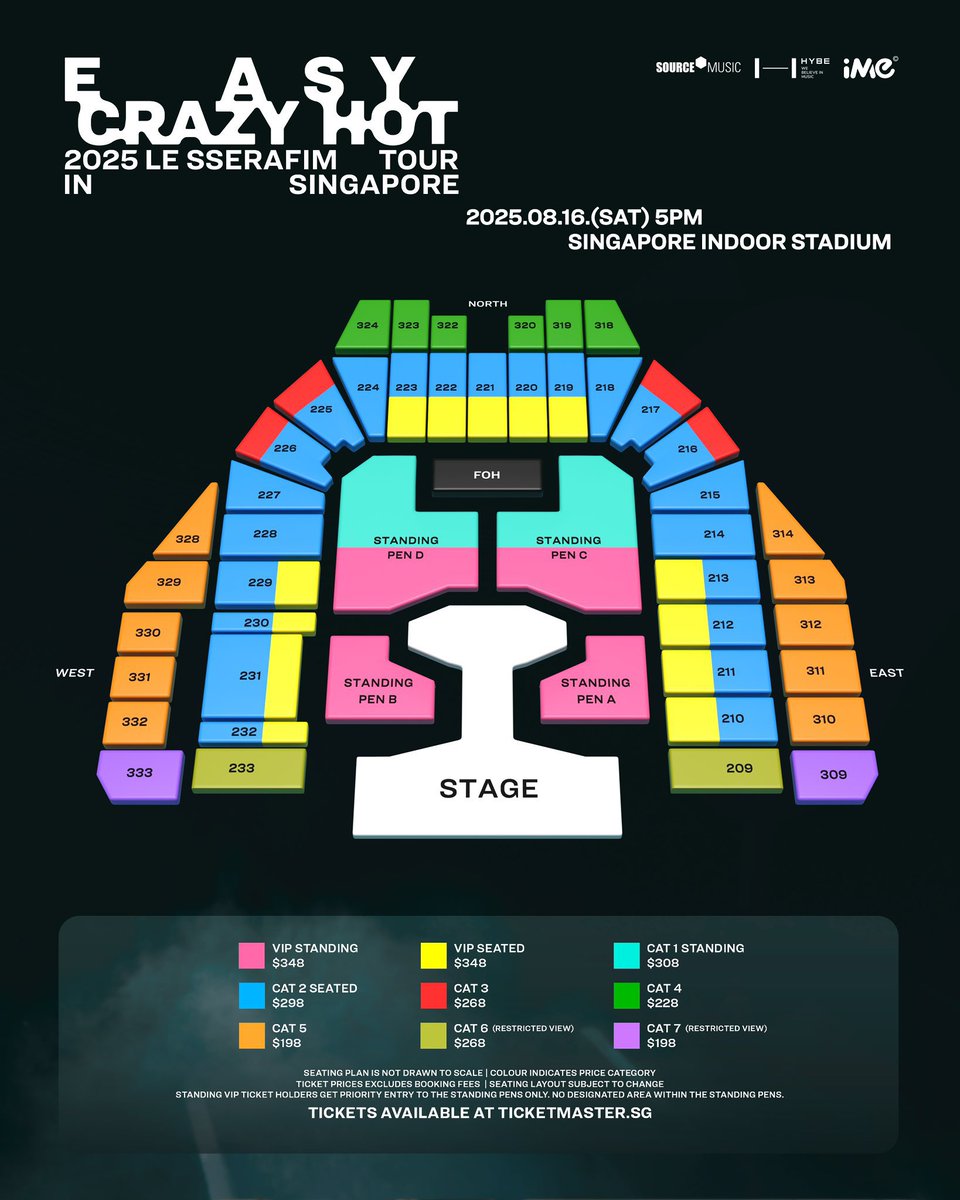 Kiplunghat's tweet photo. WTS 
LE SSERAFIM EASY CRAZY HOT TOUR IN SG 🇸🇬
16/08/25

✔️2x Vip Standing 
✔️2x Vip Seated

Side by side 
Transfer ID

Dm to buy if interested📩
International fans can also DM
#EASY_CRAZY_HOT_IN_SINGAPORE #LESSERAFIMinSG #LESSERAFIM https://t.co/SRN7T2F5M5
