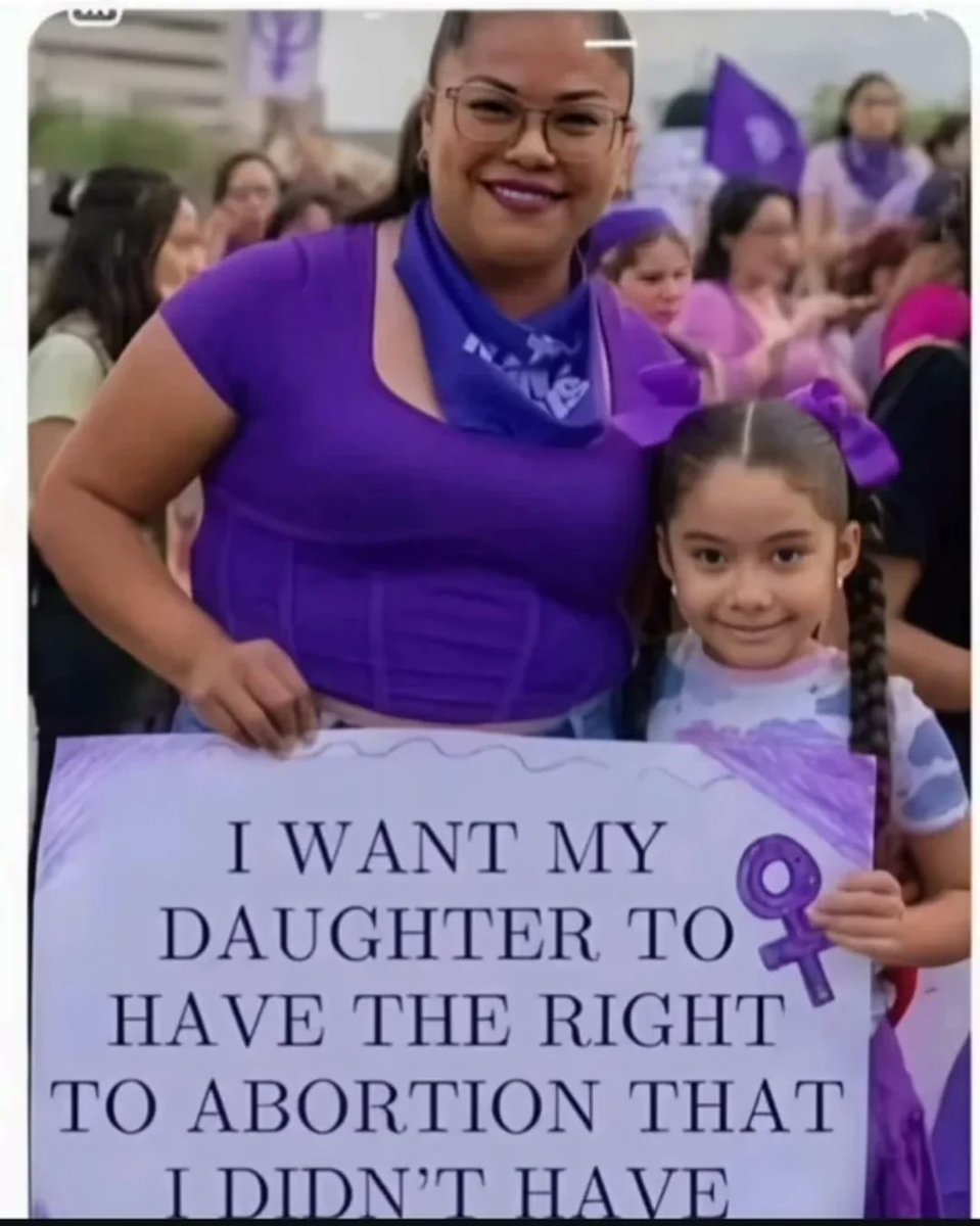 🤯 MOM'S PRO-ABORTION SIGN BACKFIRES SPECTACULARLY: "I Want My Daughter to Have the Choice I Didn't"... But If She Did, This Kid Wouldn't Exist!
Liberal Logic FAIL!