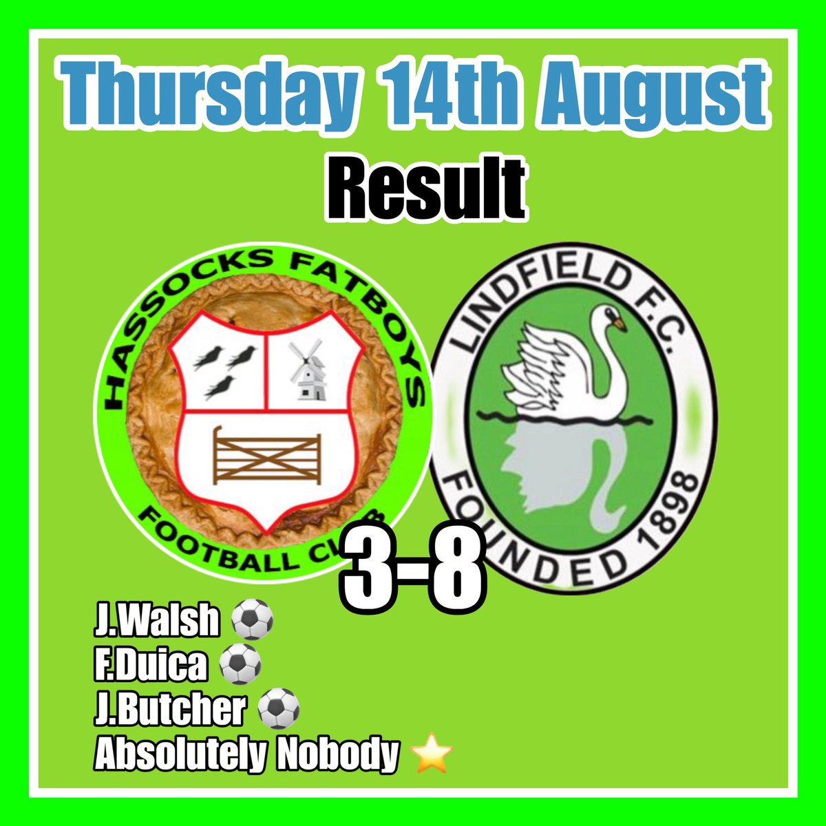 Hassocks Fatboys FC tweet media