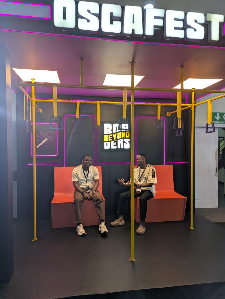 AhmzyJazzy's tweet image. Holla! I am at the @oscaafrica festival 2025 #oscafest25 #beyondborders