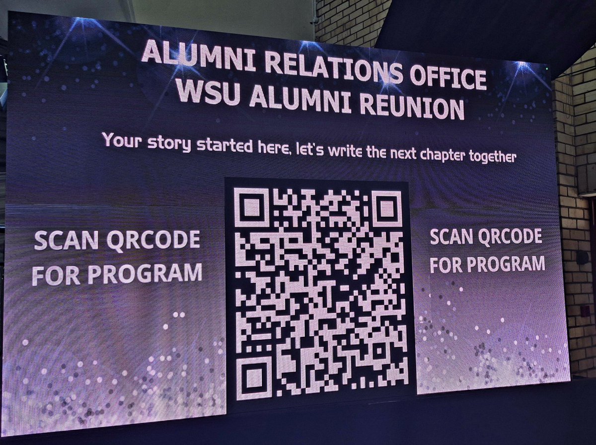 It’s all systems go for the WSU first inaugural Alumni Reunion at the Butterworth Campus. Hosted by the Alumni Relations Office led by Acting Director Mr Sandiso Mbongo. Theme: Your story started here, let’s write the next chapter together.

facebook.com/share/v/1CJ5DZ…