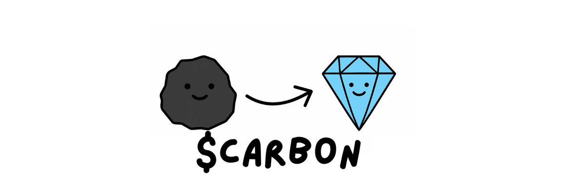 This $carbon  look like ordinary carbon now, but with enough holding, the pressure will build — and the market will forge it into a diamond. You might not see it yet, but this coin is a hidden gem
ca:39V5rB69cNXqyogxgiPTqXbsXo9dCFQwigVnjU3fpump