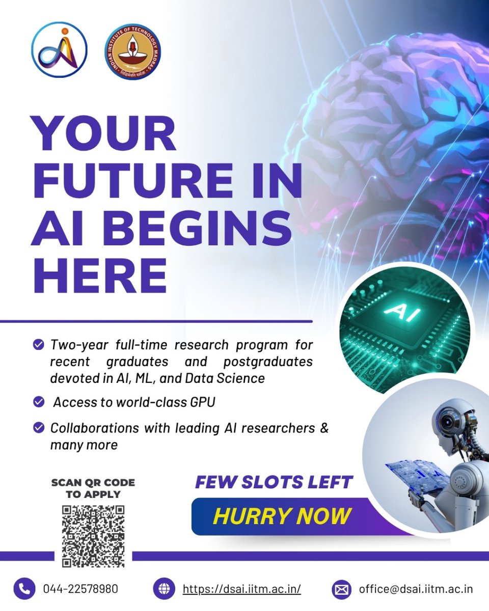 Wadhwani School of Data Science & AI (WSAI), IITM tweet media