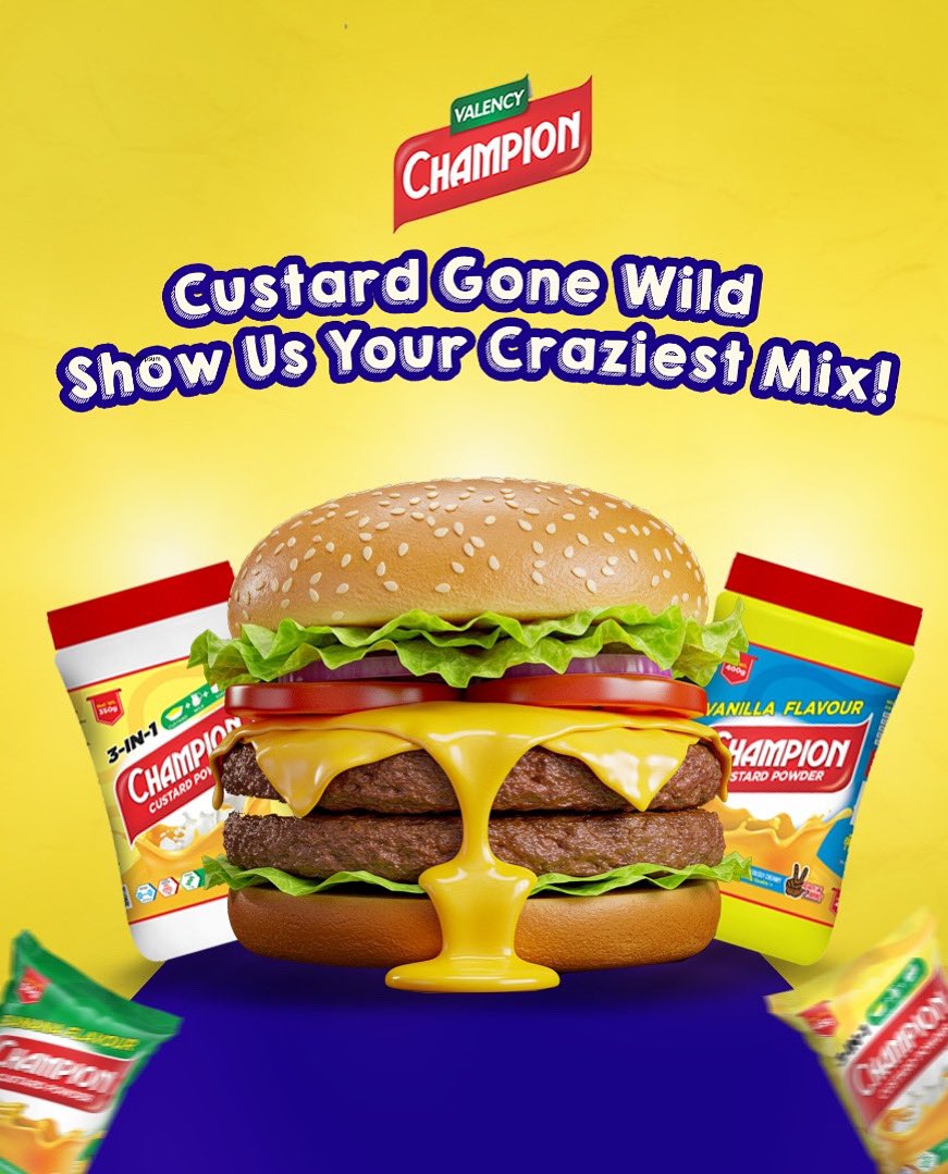 “🍮 Custard Gone Wild! What’s the weirdest food you’ve ever mixed with custard? 🤯 Drop your craziest combo in the comments – no judgement, just pure foodie fun! 😋 

#CustardGoneWild #CrazyCustardMix #ChampionYourDay #CustardChallenge #FoodieFun #FoodieChallenge #WeirdFoodCombo