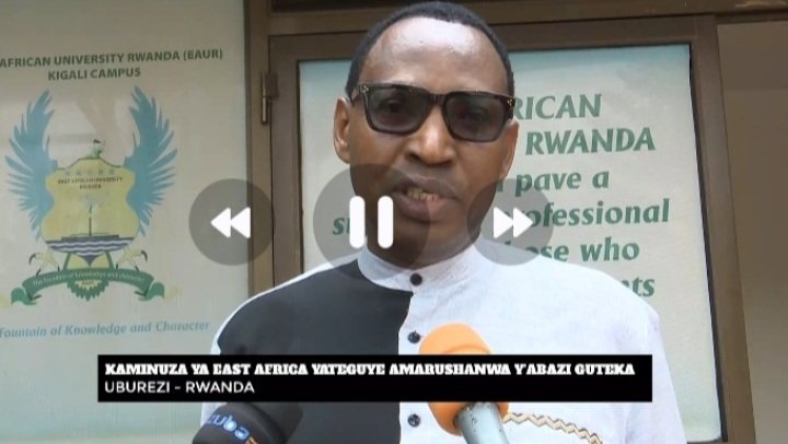 Umuyobozi wa #Kaminuza ya <a href="/eaur_rw/">EAST AFRICAN UNIVERSITY RWANDA</a> Prof Kabera <a href="/Drcallixte39471/">drCallixte Kabera</a> arasobanura uburyo abagera kuri 300 bigiye ku murimo ibijyanye no #Guteka #CulinaryArts ndetse no #GucungaUbubiko #WarehouseManagement bazahabwa #Certificates zemewe na <a href="/RTB_Rwanda/">Rwanda TVET Board</a> nyuma yo gukora #IbizaminiNgiro