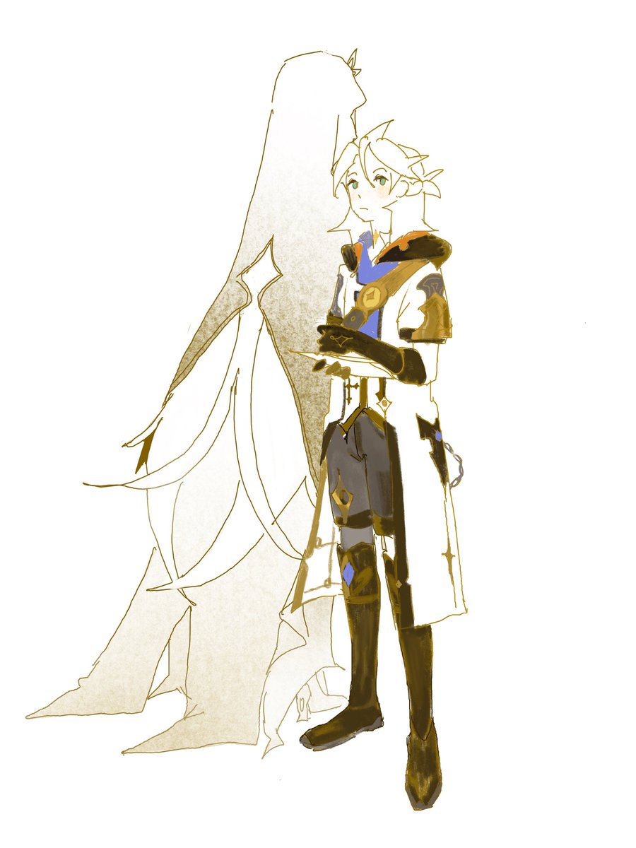 Albedo &amp; Rhinedottir #原神