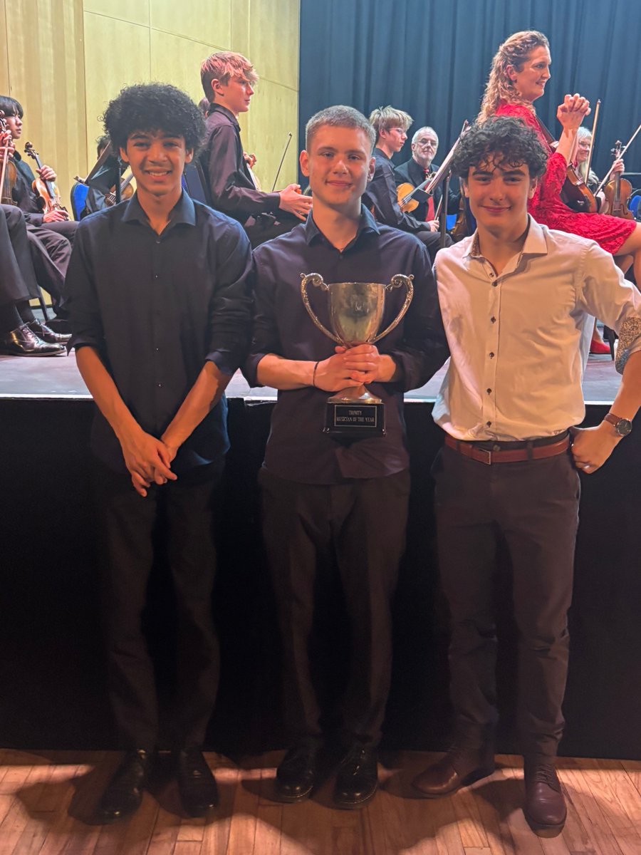 6️⃣ The biggest event in our Music Department calendar is Trinity Young Musician of the Year. 🌟This was won by Cellist Tom Shaxson with Elgar's Cello Concerto! 🎵Thanks to adjudicator Peter Moore &amp; congratulations to our finalists🥇
#trinitycroydon #trinitymusic #cellist #elgar