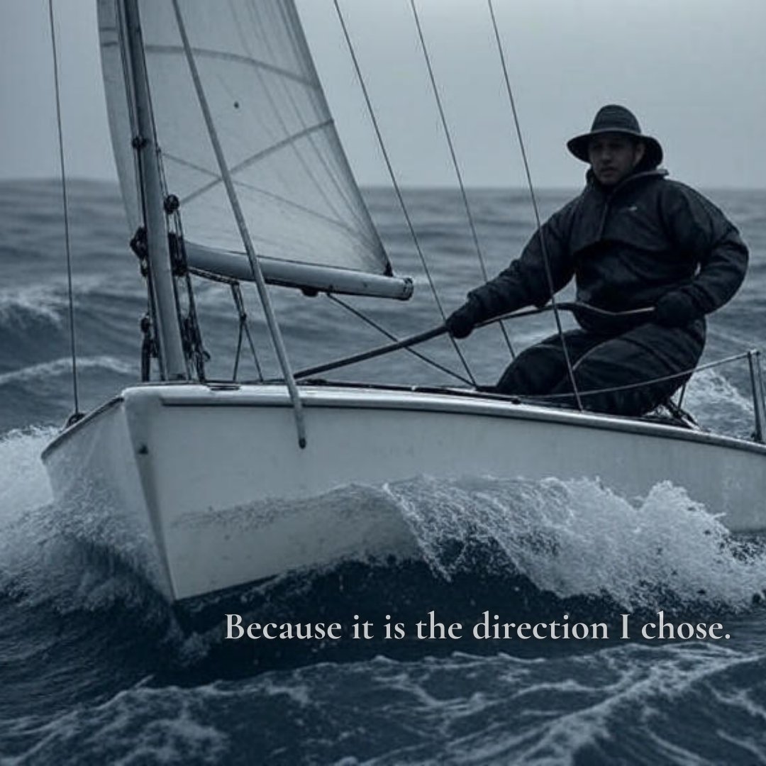 PositiveV247's tweet photo. I entrust my fate to my choices.
No matter where the wind blows, I hold my own oar.
Even if the path is rough and the sea turns wild, I do not fear.
Because it is the direction I chose.
#FateAndChoice #MyPath #LifeVoyage #TrustYourself https://t.co/hYgvfN2DCX