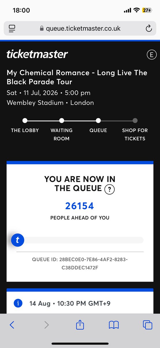 clancelle_'s tweet photo. Trying to get my chemical romance tickets: a tragic tale told in four pictures https://t.co/LY882o0Qkd