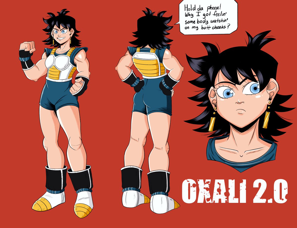 Bard16Solar's tweet photo. Here’s a character sheet for Oxali’s new armor 
#Procreate #myart #myoc #DragonBallZ #Xenoverse2 #dbzoc #DragonBall #XENOVERSE #DBZ #Oxali #characterdesign #Manga 
 Here’s a previous design 
https://t.co/RivMDKBVAQ https://t.co/QEKXRq5EpU