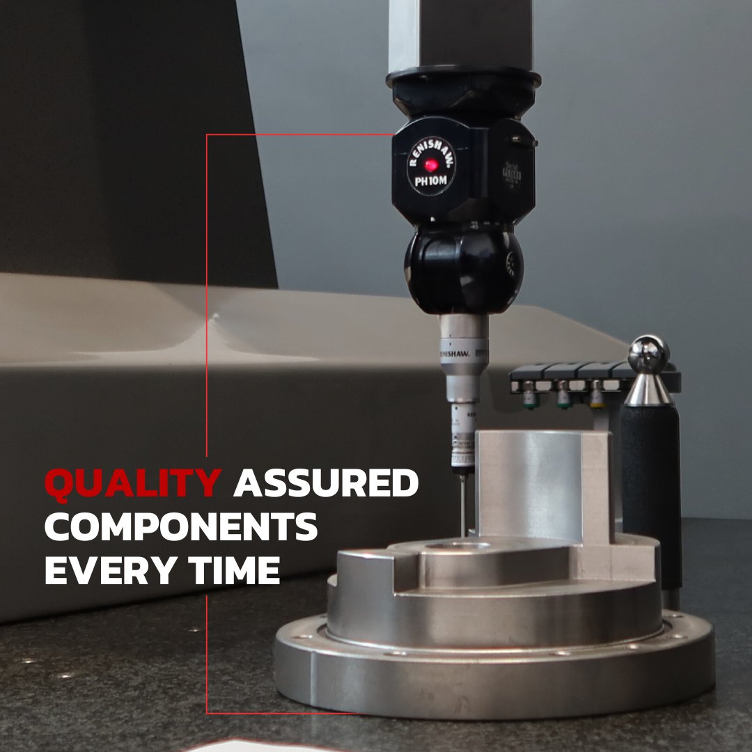 Our temperature-controlled facility uses the Renishaw touch probe, integrated into the IMS Impact 5.6.5 CMM. 

This system provides detailed, automated inspections for every part - reducing lead times and guaranteeing tight tolerance compliance. 

 #Quality #Inspection #Renishaw