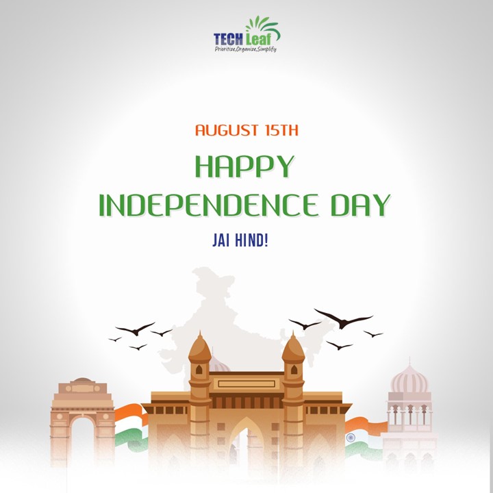 TECHLeafsystem's tweet image. Techleaf Systems extends warm wishes on this Independence Day! 🇮🇳 Today, we honor the spirit of freedom, salute the sacrifices that made it possible, and look forward to a future of innovation and progress for our nation. Happy Independence Day!