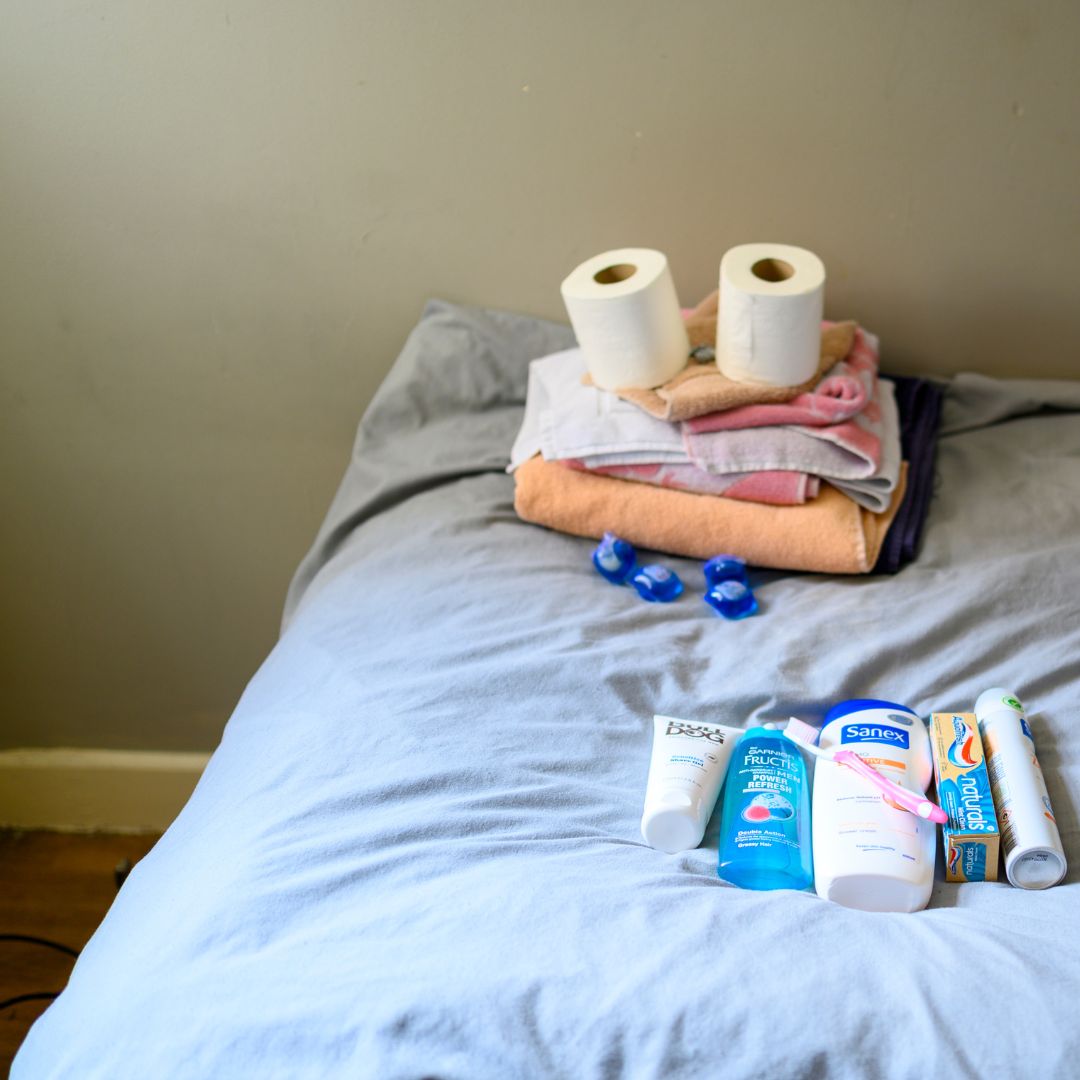 A huge thank you our volunteer Scouts from #Preston Muslim Girls High School <a href="/pmghs/">PMGHS</a> 

They donated toiletries and food on a recent visit to our homelessness charity, with beautiful handwritten notes such as "hello stranger" 🥰

#ThankYou #ProudPreston