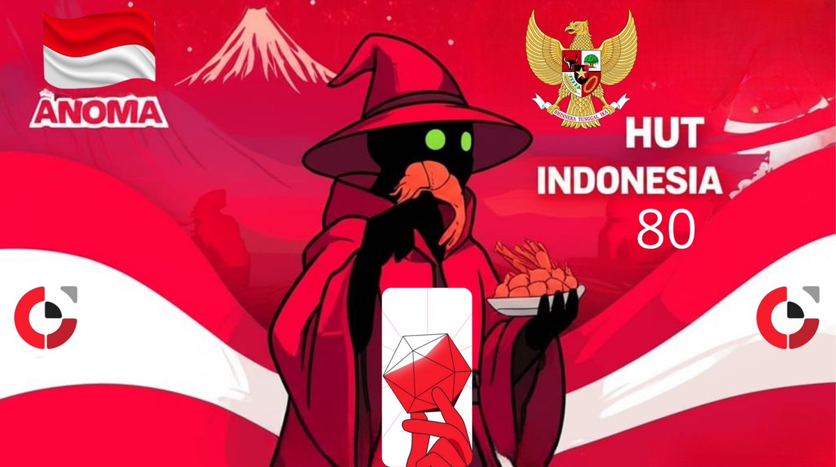 oxdfahmadd's tweet photo. Dirgahayu ke-80 Republik Indonesia! 🇮🇩 Merayakan semangat kemerdekaan bersama komunitas @anoma_indonesia . Terus melangkah maju untuk Indonesia yang lebih baik!
 #HUTRI80 #IndonesiaMaju #AnomaProject
#Anomaindonesiaindependenceday https://t.co/Ubev4GdXGG