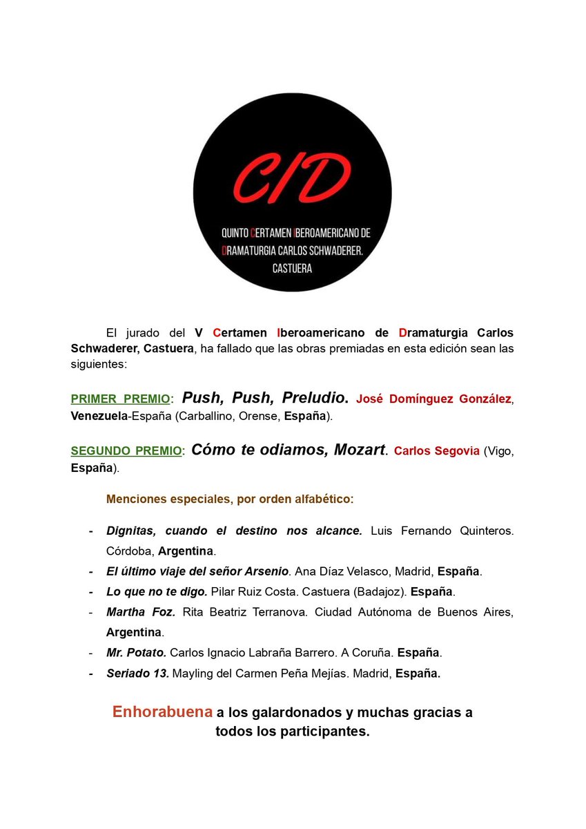 CIDcastuera (@cidcastuera) on Twitter photo 