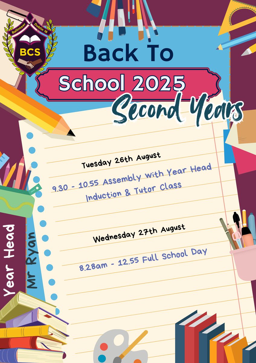 Ballinteer Community School tweet media