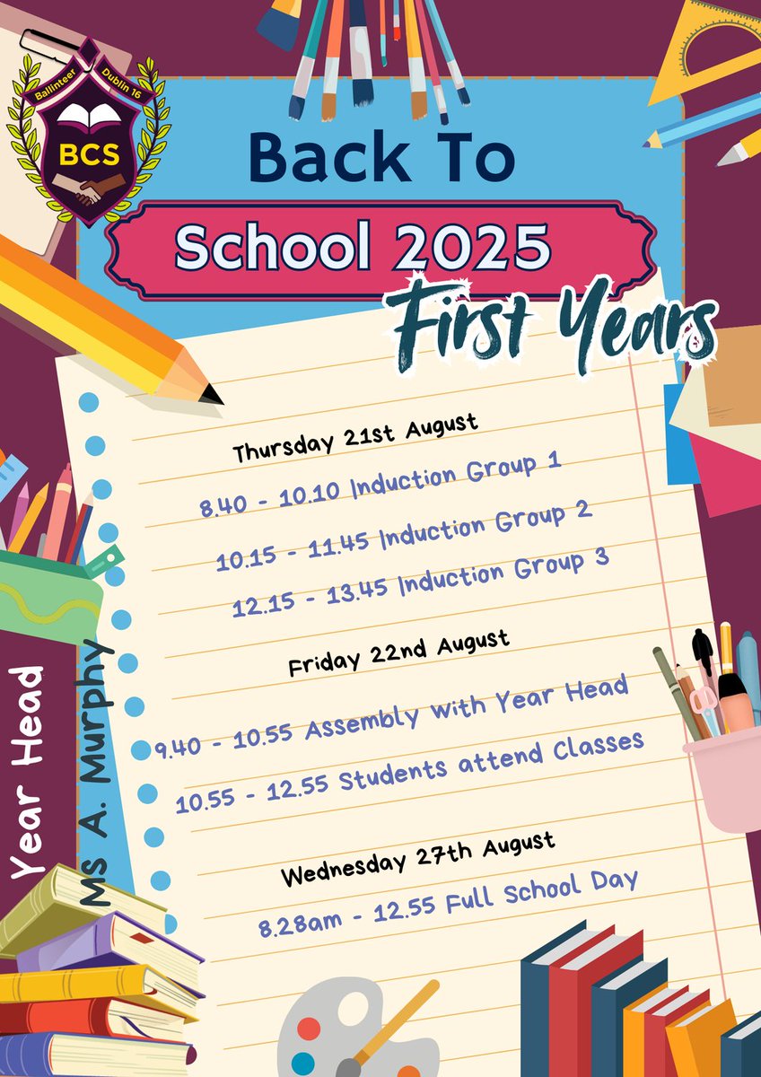 Ballinteer Community School tweet media