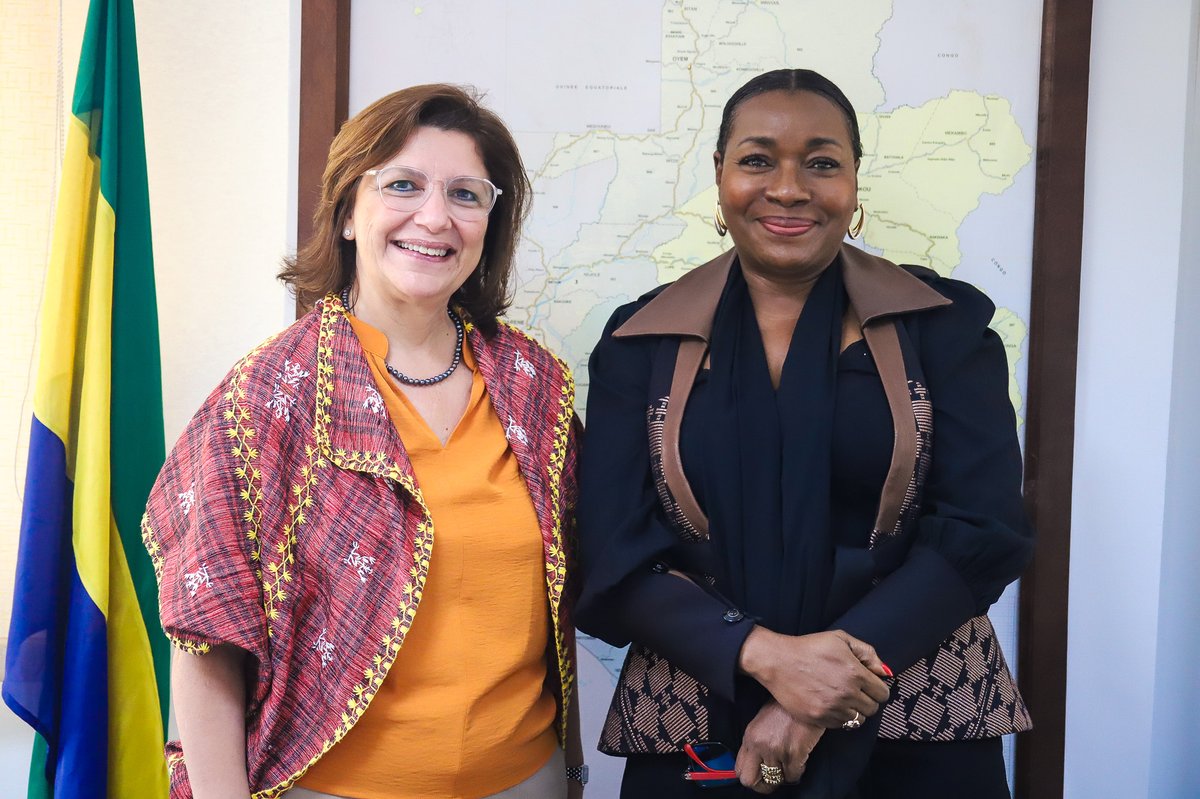 🤝 La Représentante Résidente du PNUD Gabon a échangé avec Dr. <a href="/leilajou/">leila joudane</a> , Représentante Résidente de l’<a href="/UNFPAGabon/">UNFPA Gabon</a> pour renforcer les synergies et explorer des pistes de collaboration sur le Youth Empowerment et sur d’autres thématiques.

Un engagement commun pour un impact plus