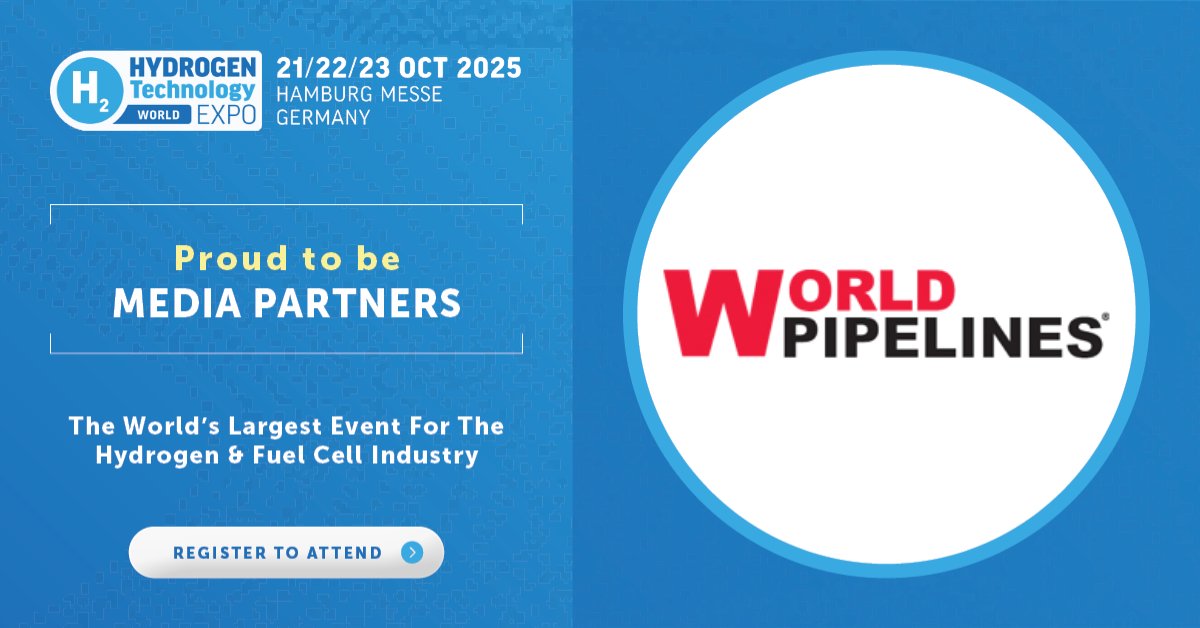 WorldPipelines (@worldpipelines) on Twitter photo 📣 We are delighted to Media Partners for the World’s Largest Hydrogen Event - Hydrogen Technology World Expo! 📣
Exclusively dedicated to advanced technologies for the hydrogen and fuel cell industry, the event brings together the entire hydrogen value chain to focus on 📣 We are delighted to Media Partners for the World’s Largest Hydrogen Event - Hydrogen Technology World Expo! 📣
Exclusively dedicated to advanced technologies for the hydrogen and fuel cell industry, the event brings together the entire hydrogen value chain to focus on