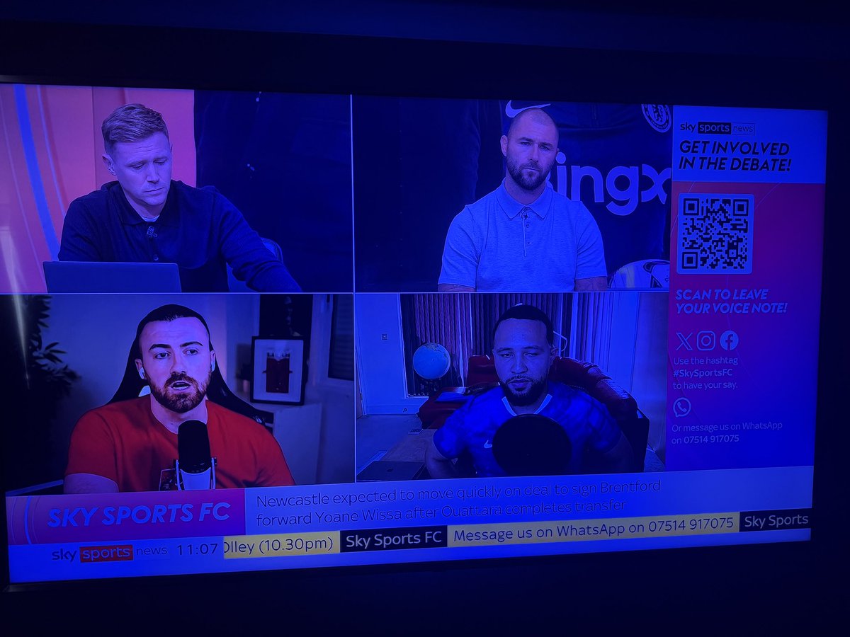 RIP Sky Sports, what is this absolute nonsense. It’s like a live Zoom call discussing transfers. What has happened to this news channel ??