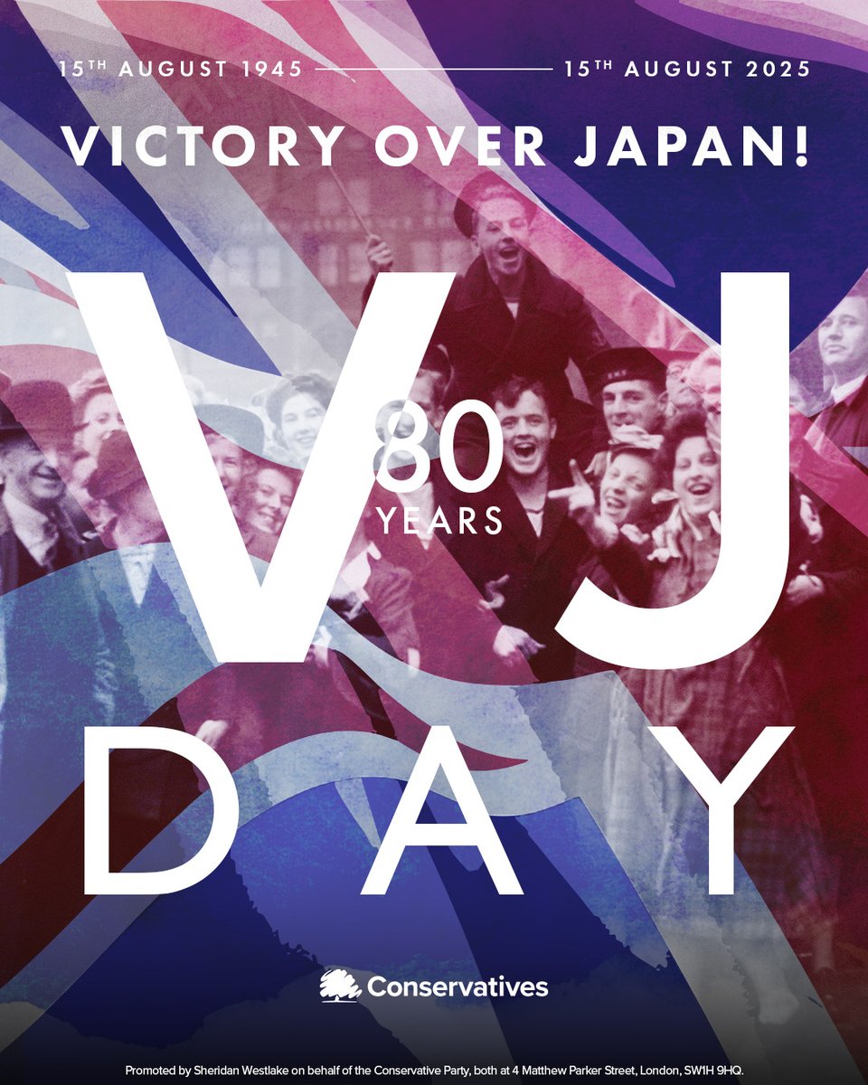 WVConCllrs's tweet image. 80 years since victory in the Pacific, we remember the bravery that brought the war to an end.

We honour those who fought. We must never forget their service and the service of all those who have come since.