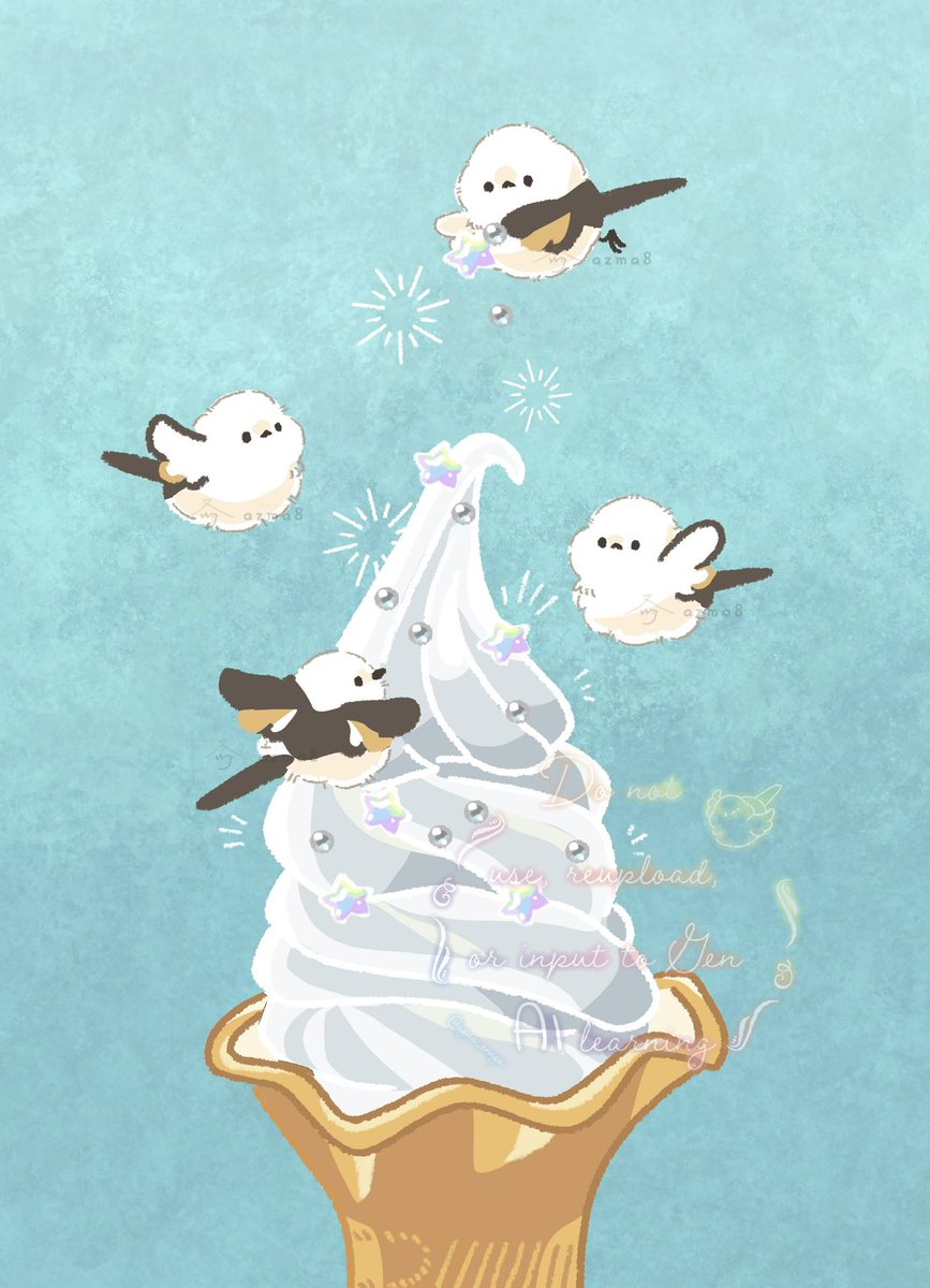 吾妻まいか (@azma_enaga) on Twitter photo 好き過ぎるのでシマエナガばかり…🥰
 #自分の作品大好き界隈 好き過ぎるのでシマエナガばかり…🥰
 #自分の作品大好き界隈