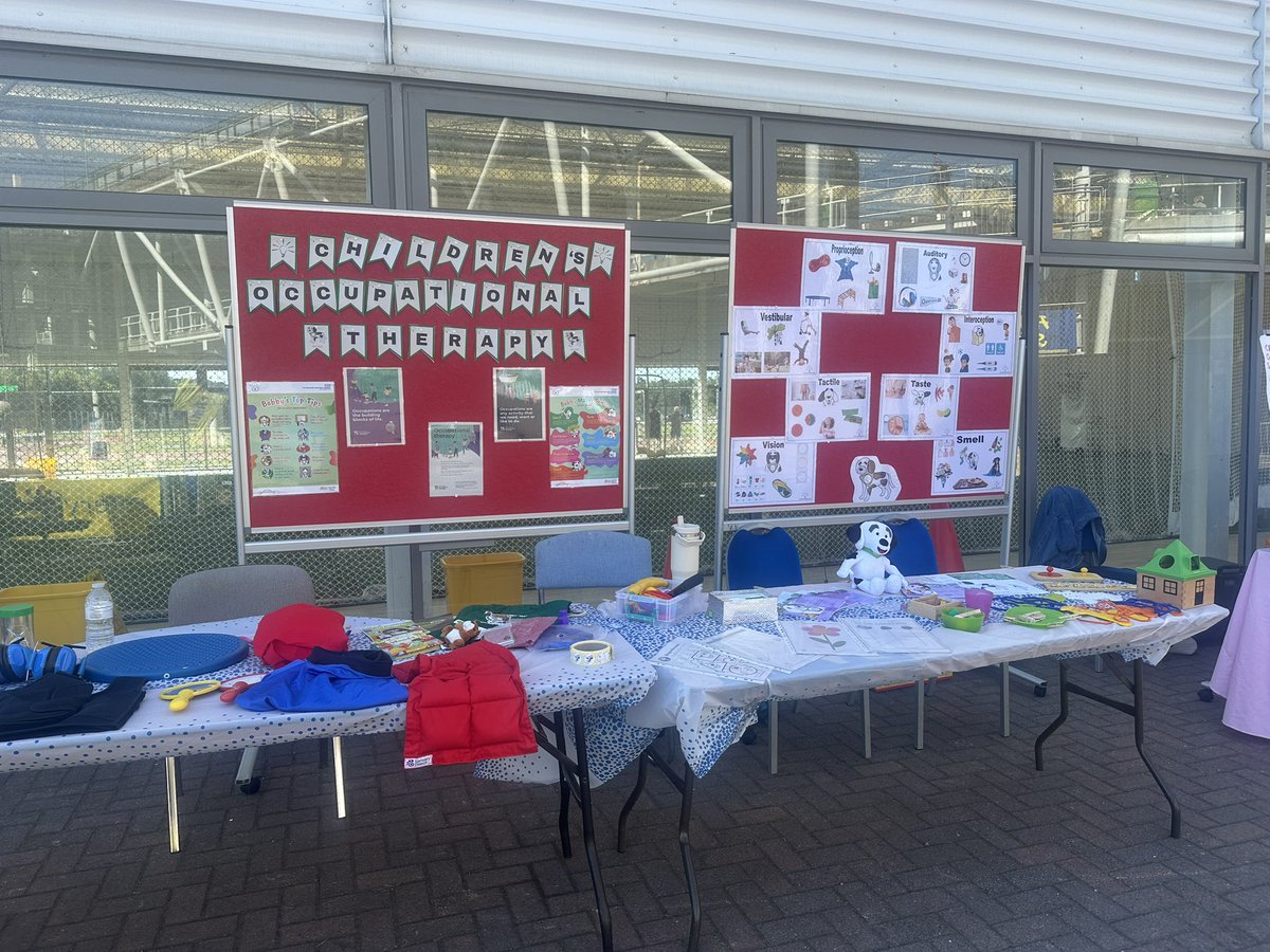 Today’s pop-up hospital event is at <a href="/DurhamCricket/">Durham Cricket</a> ! Here you can find out about what services are part of the #GreatNorthChildrensHospital. We are here from #ChildrensOccupationalTherapy to showcase ways we support children and their families.