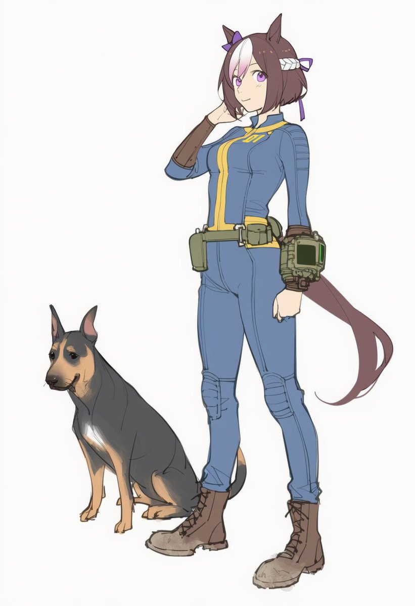 #ウマ娘falloutダービー
スペシャルウィーク　Vault101から出て行った行方不明の母親を探して旅に出たウマ娘。101のあいつ。数々の伝説を残したウマ娘で、最終的にエンクレイヴ名乗る集団を壊滅に追いやった。相棒は犬。キャピタルウエストランドでは知らぬ人がいないものの、その後の足取りは不明。