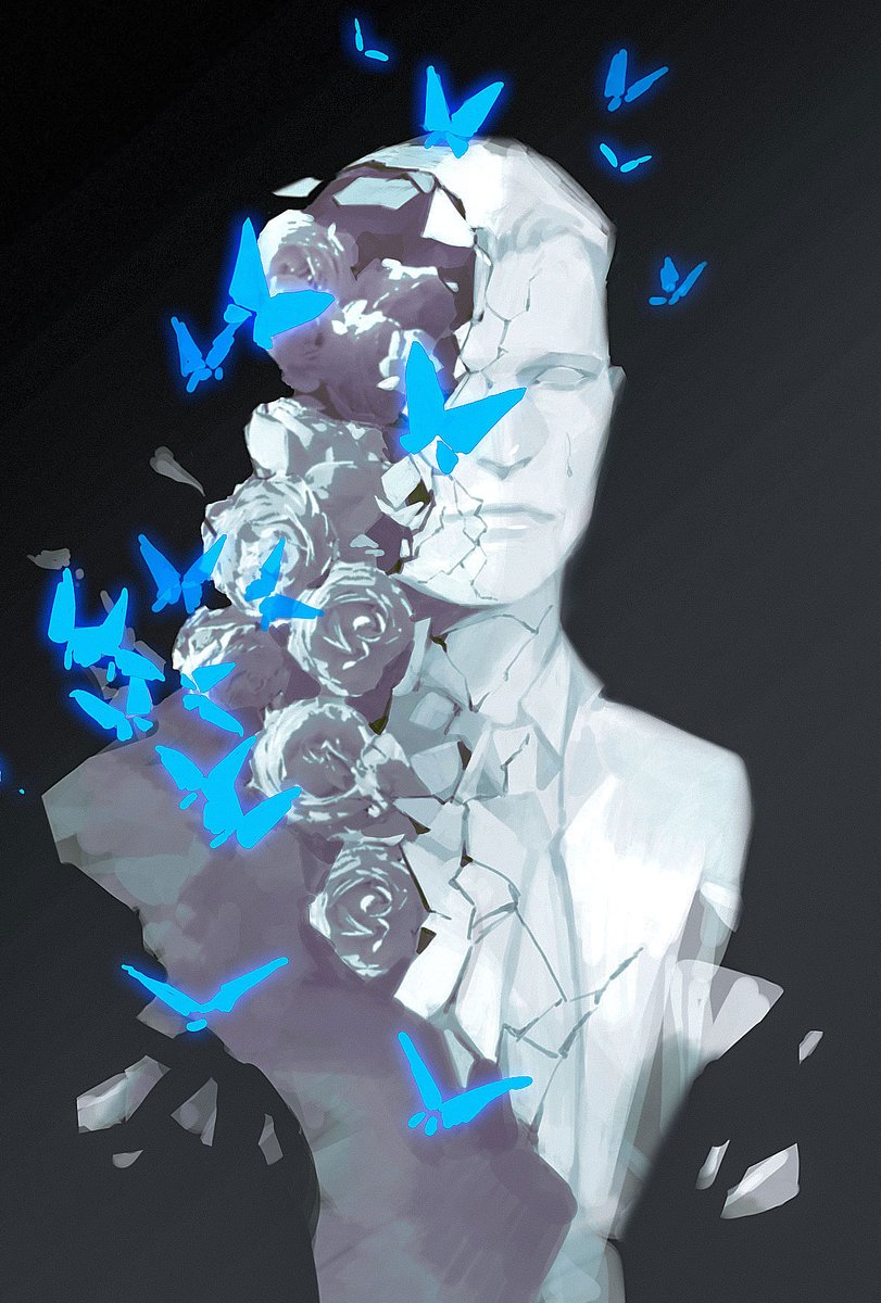 CottttoN1's tweet image. #DetroitBecomeHuman #RK800 #25年DBH康纳生贺活动 #DBH 
Born from freedom