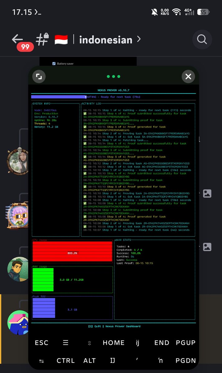 0xzvan's tweet photo. Guide to Installing and Setting Up Nexus CLI in Termux with Ubuntu proot-distro 👇#NexusTutorial #NexusinMyArea @NexusLabs
https://t.co/9ExRV2Bthd https://t.co/U03CIqq35w